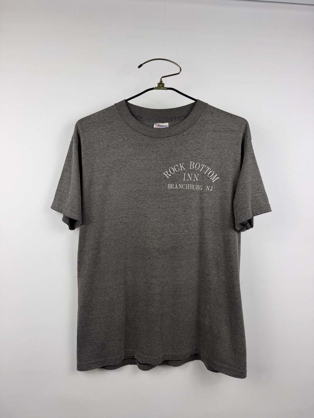 Vintage 80’s Get Great Head At Rock Bottom Inn Branchburg NJ Beer Shirt XL 22x27